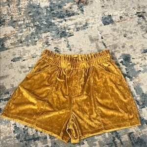 Velvet Gold Women's Shorts rowdy crowd clothing